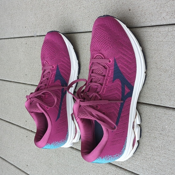 Mizuno Wave Rider Waveknit 3 Sneakers  J1GD192924 - Picture 1 of 11